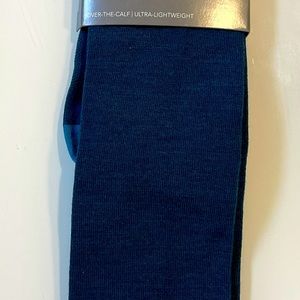Darn Tough Over-the-Calf Snow Socks Merino Wool Women's M 7.5-9.5 dark teal Ski
